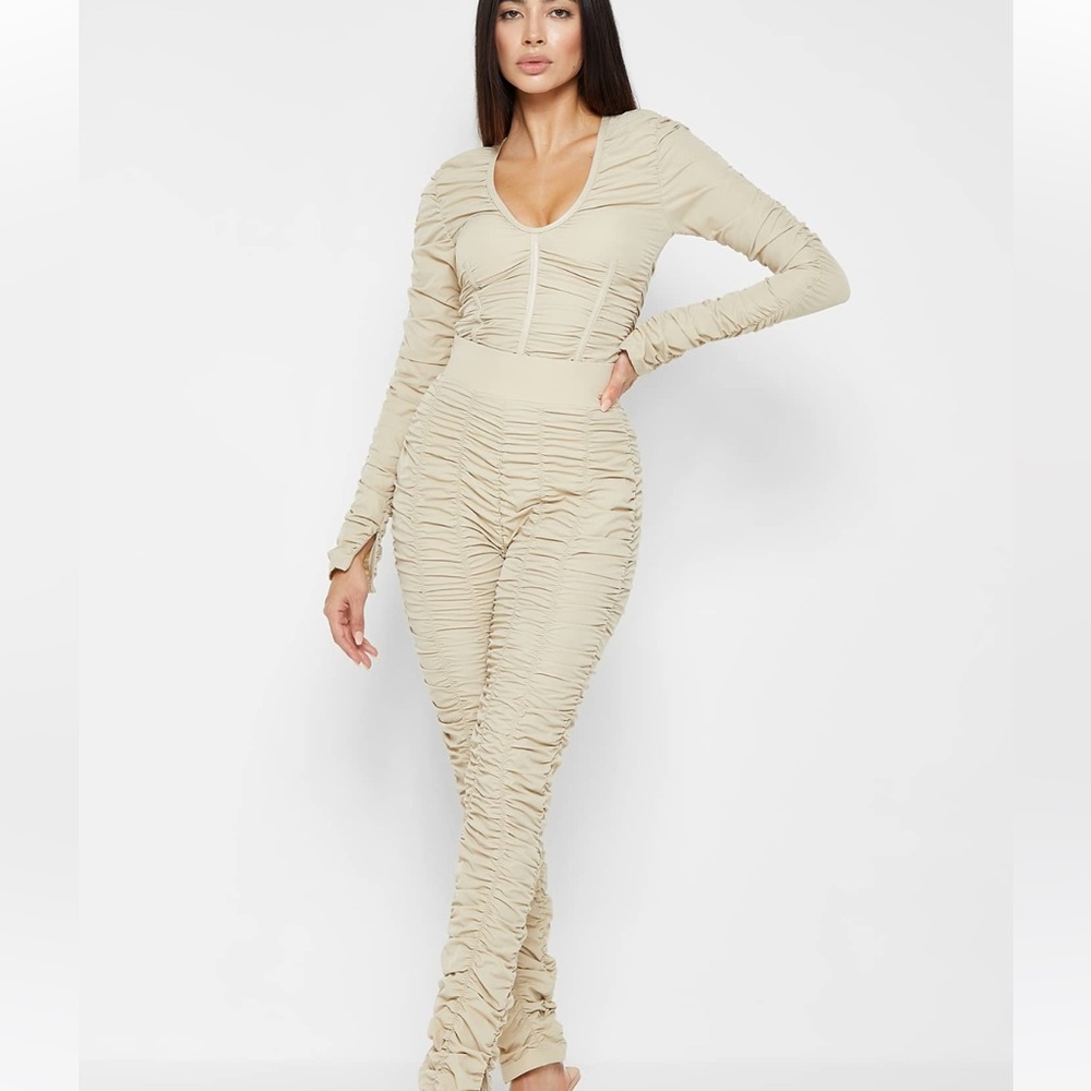 Ruched High Waisted Leggings